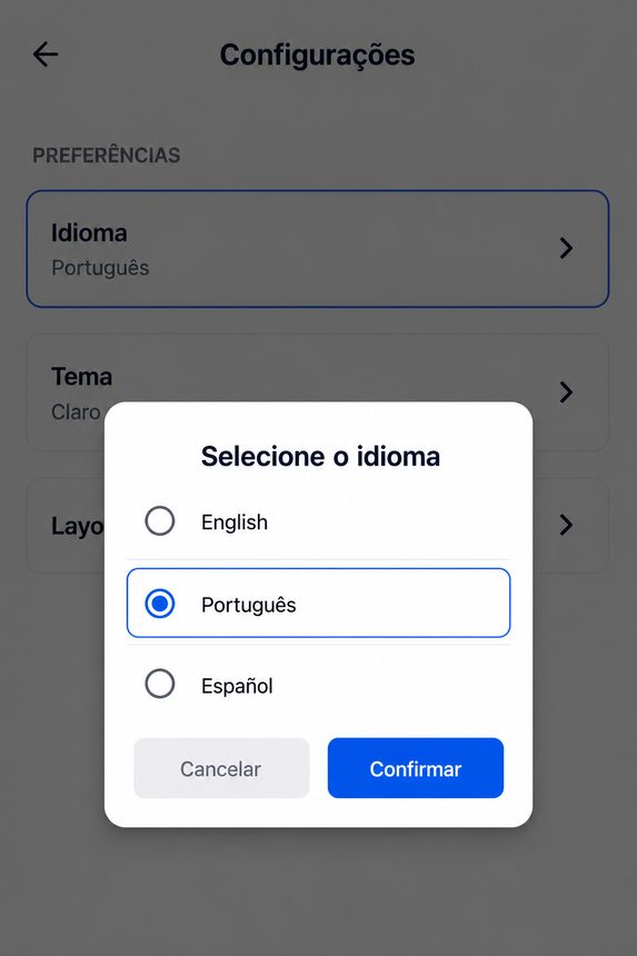 Seleccionar idioma